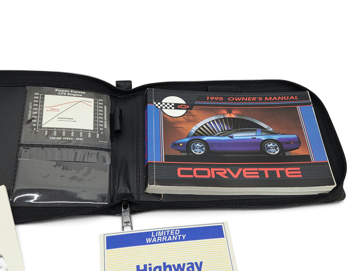 1995 Chevy Corvette C4 ZR1 Owners Manual Guide Book Portfolio Kit OEM GM