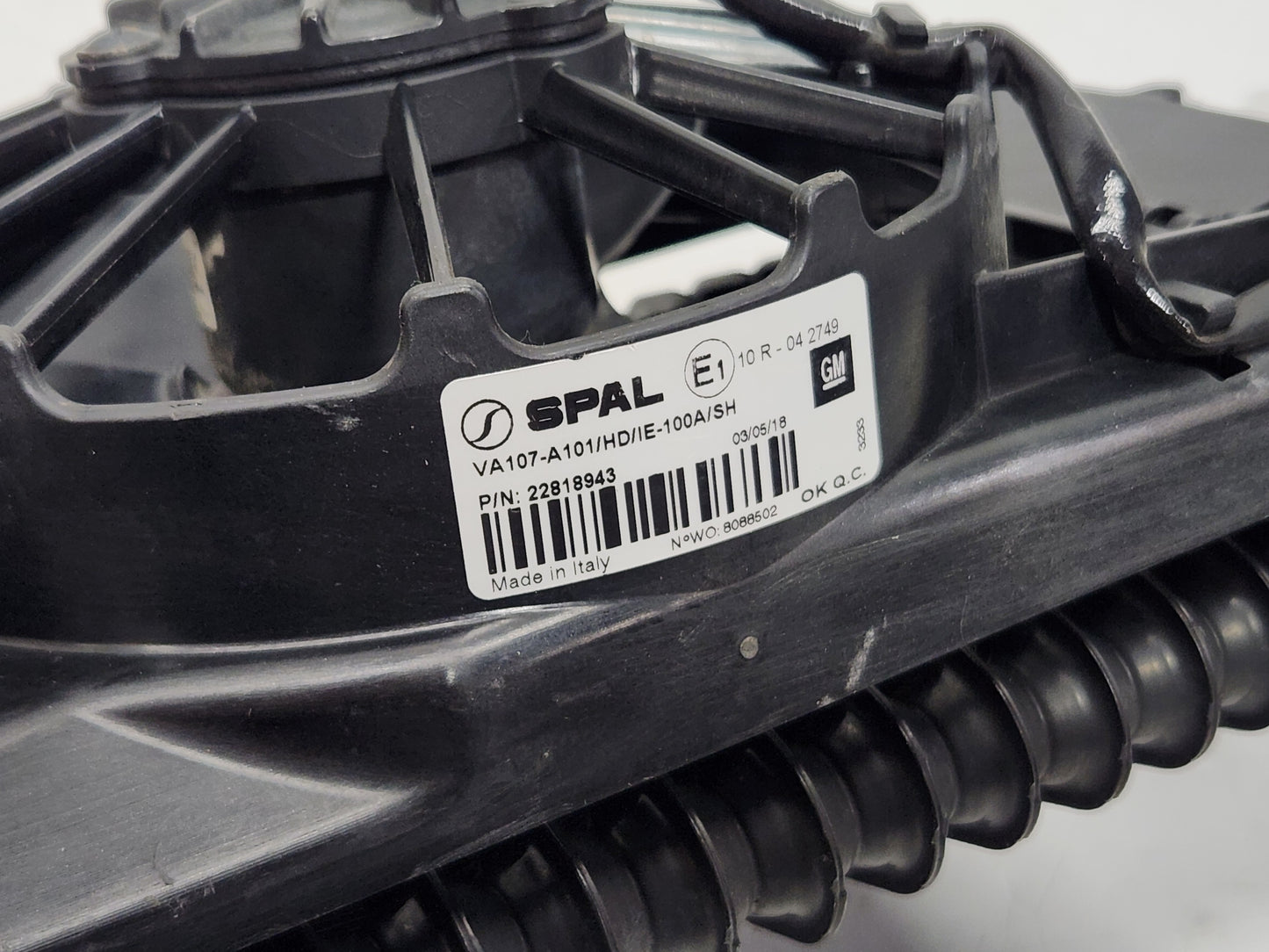 2014-2019 Corvette C7 Transmission Trans Oil Cooler with Fans OEM GM 22908628