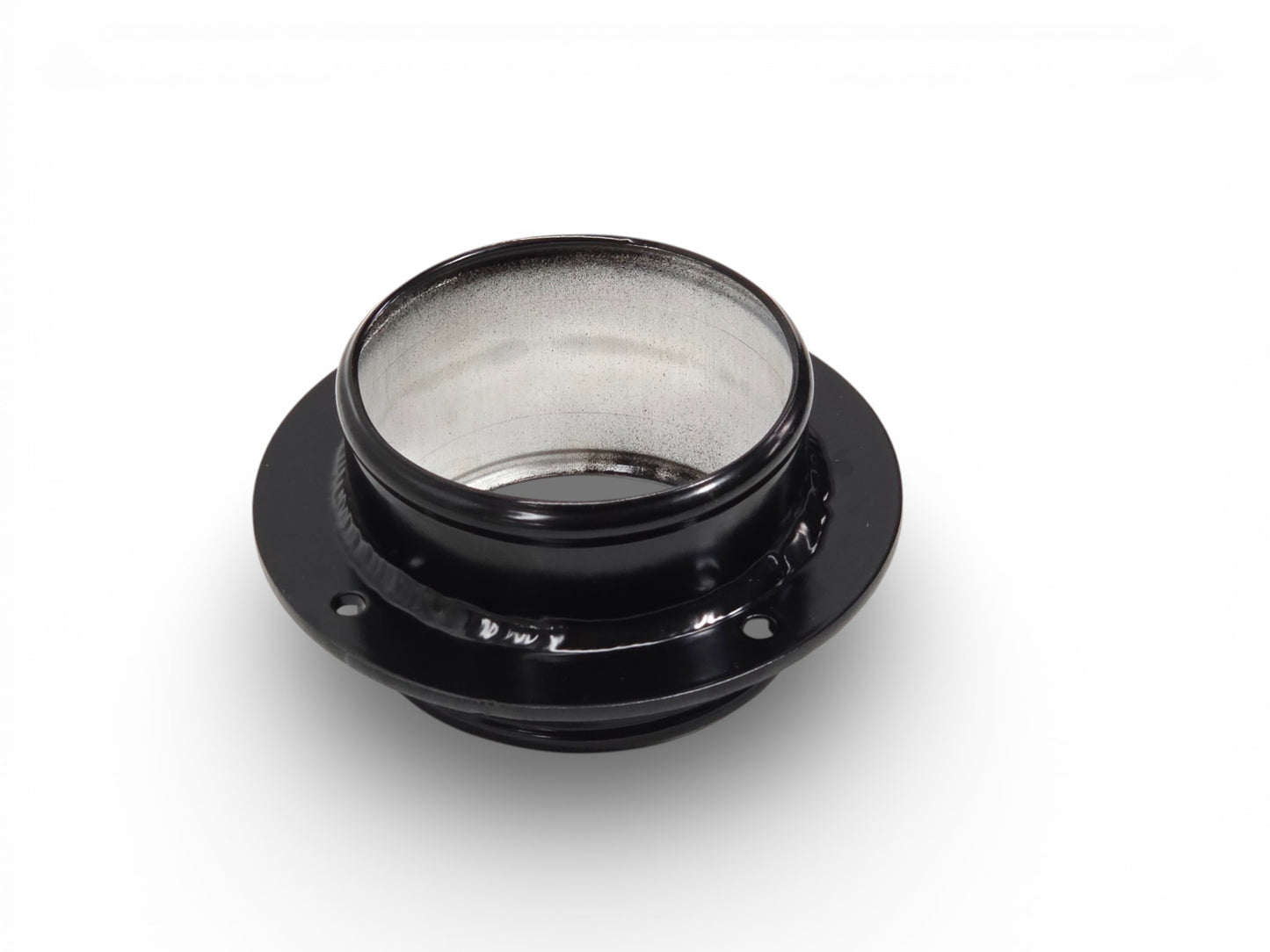 3.5" Cold Air Intake Tube Duct Filter Mounting Adapter Flange Bead Rolled Lip