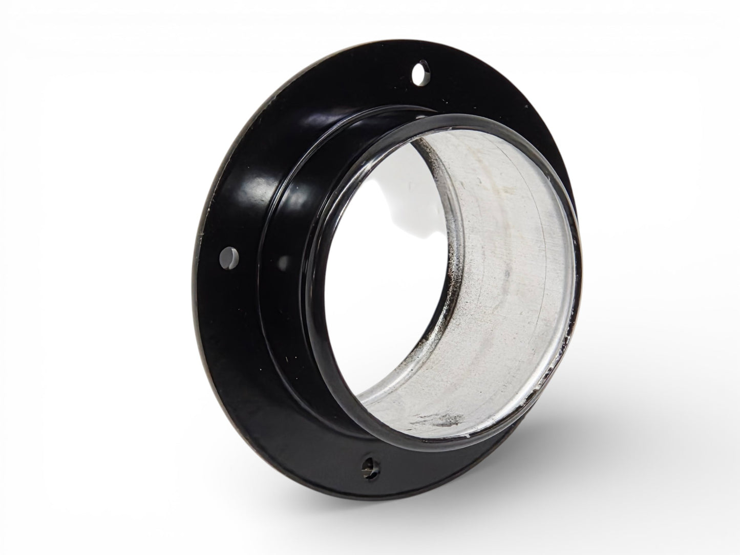 3.5" Cold Air Intake Tube Duct Filter Mounting Adapter Flange Bead Rolled Lip