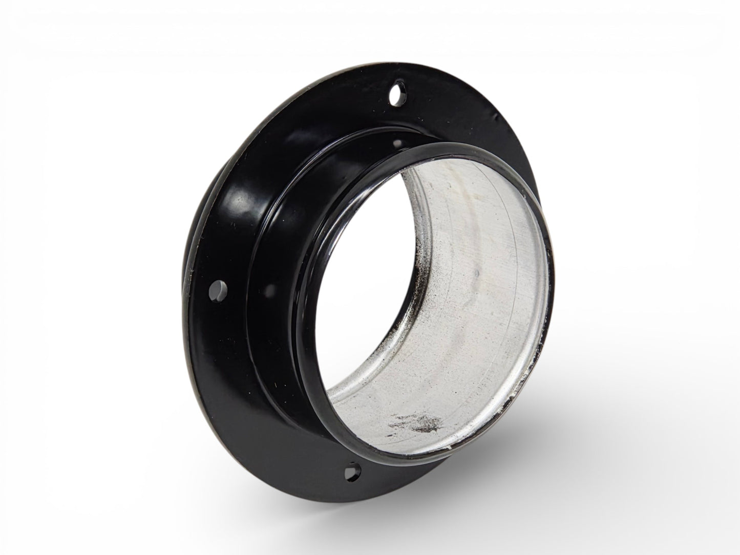 3.5" Cold Air Intake Tube Duct Filter Mounting Adapter Flange Bead Rolled Lip