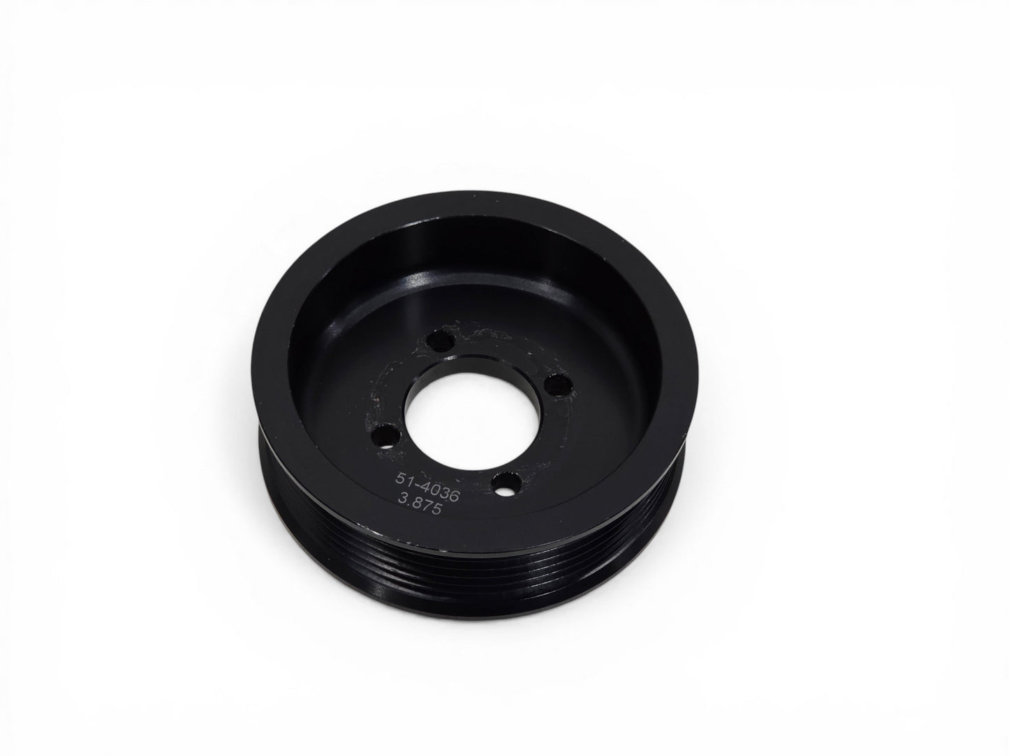 3.875" Edelbrock E-Force Competition 6 Rib Supercharger Pulley 15824