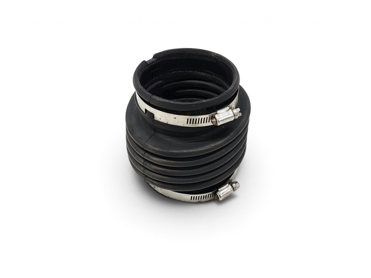Send it Auto Parts OEM black rubber air cleaner MAF duct for 2005-2007 Chevy Corvette C6 with metal clamps