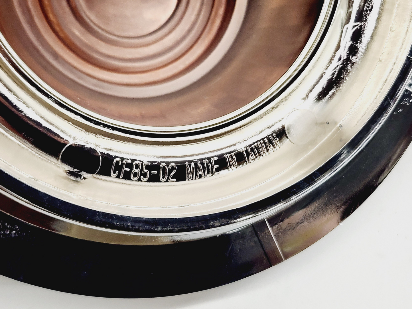 4x Vision Wheel Rim Center Hub Caps Derby Chrome Short 54.3mm H 231.8mm OD