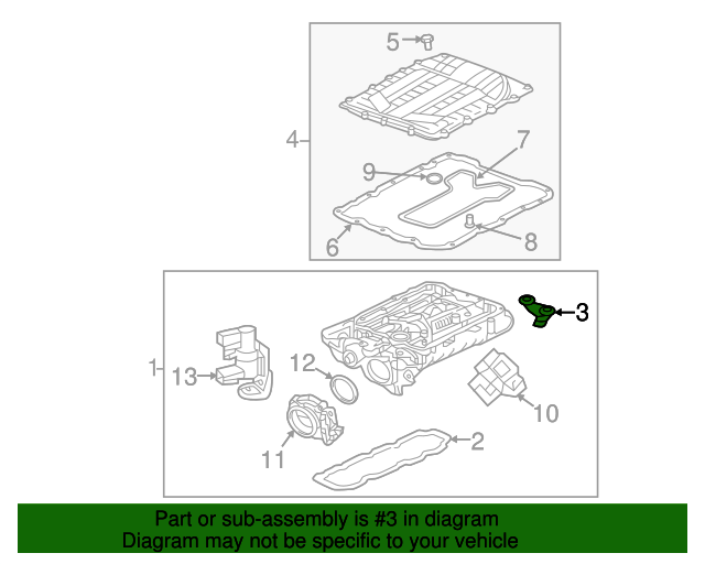 2011-2024 Air Pressure and Temperature MAP Sensor OEM GM 25203651