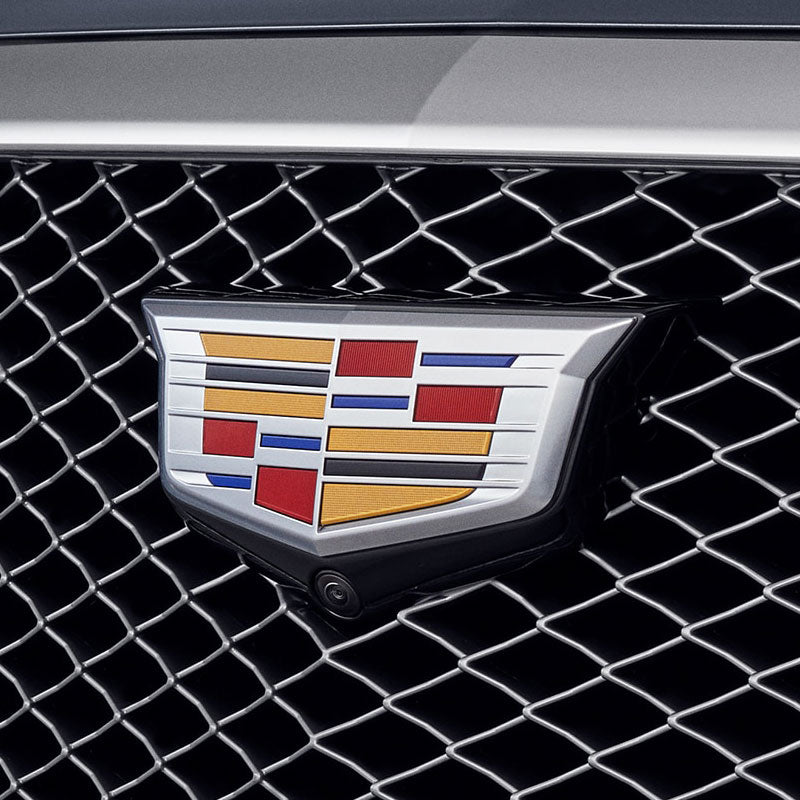 2020-2024 Cadillac XT5 Grille Midnight Silver with Camera Hole Emblem OEM GM