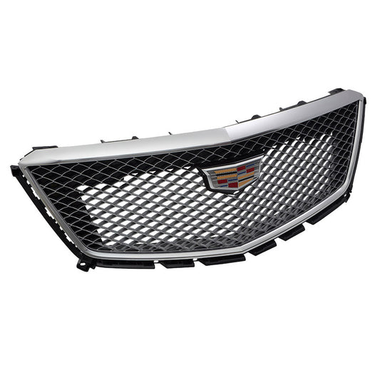 2020-2024 Cadillac XT5 Grille Midnight Silver with Camera Hole Emblem OEM GM