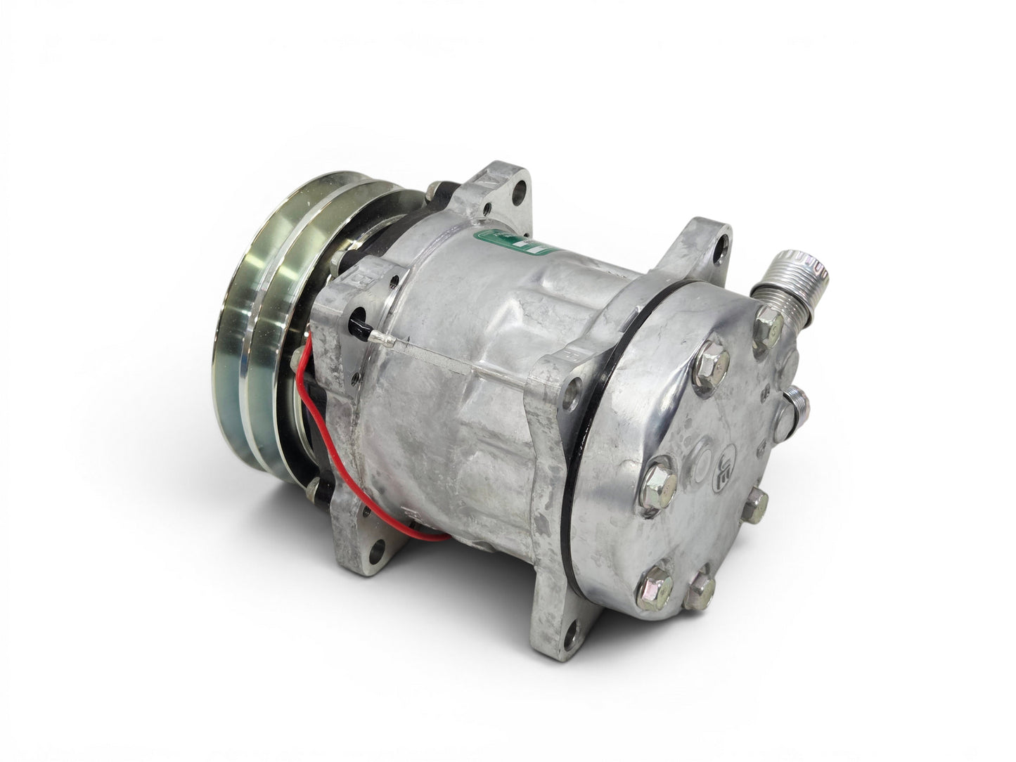 A/C Air Conditioning Compressor R134A Dual V Belt Sanden S8949 SD7H13