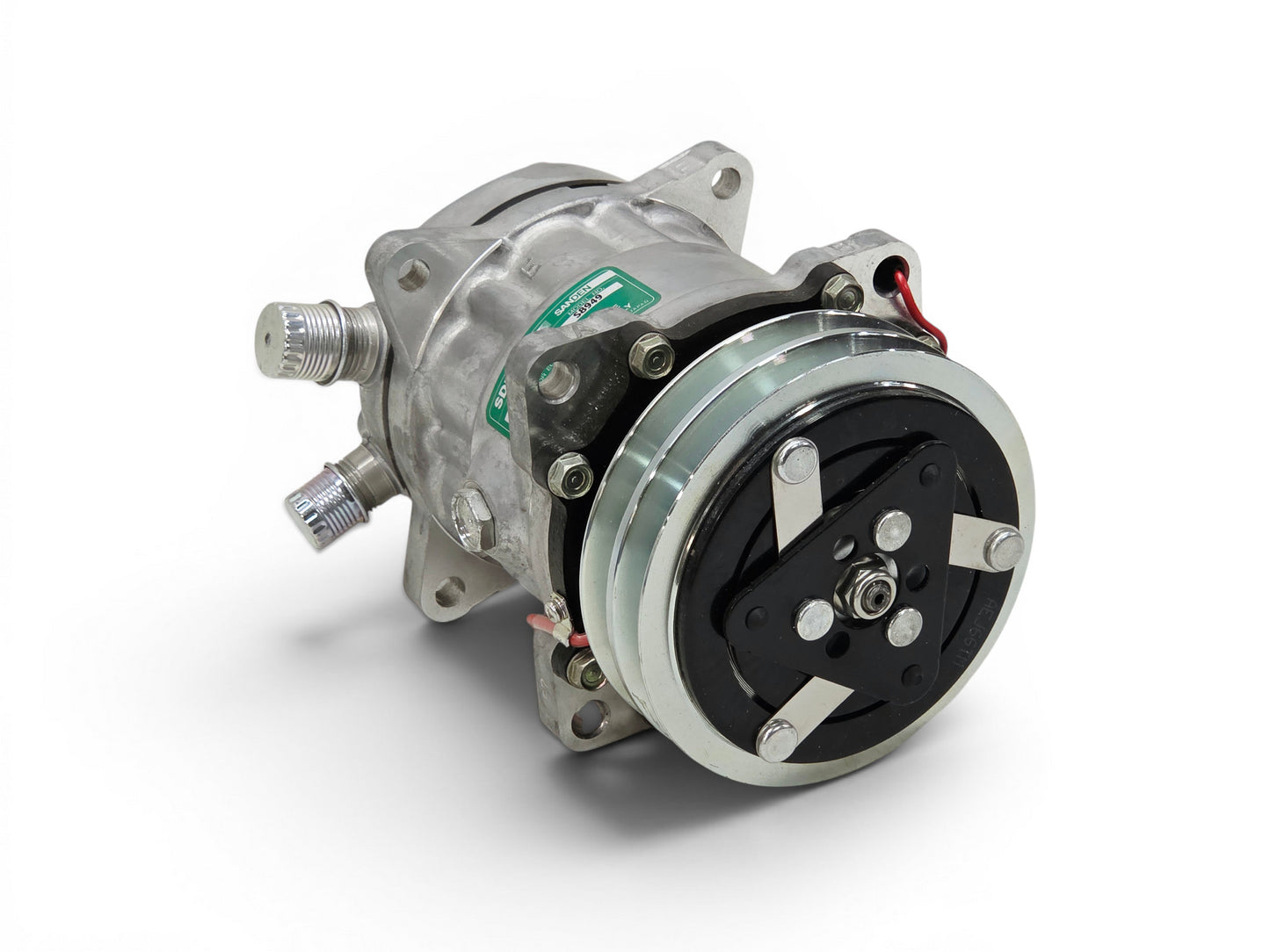 A/C Air Conditioning Compressor R134A Dual V Belt Sanden S8949 SD7H13