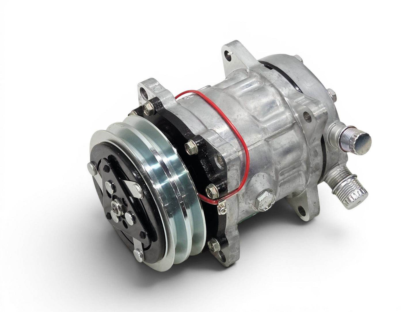 A/C Air Conditioning Compressor R134A Dual V Belt Sanden S8949 SD7H13
