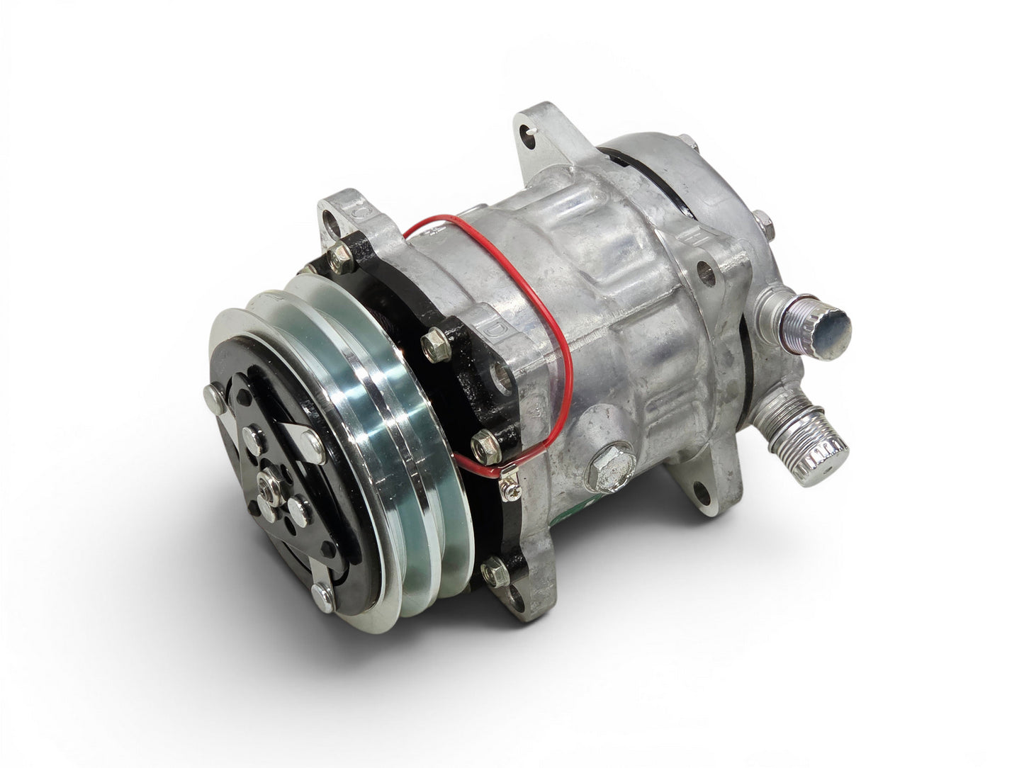 A/C Air Conditioning Compressor R134A Dual V Belt Sanden S8949 SD7H13