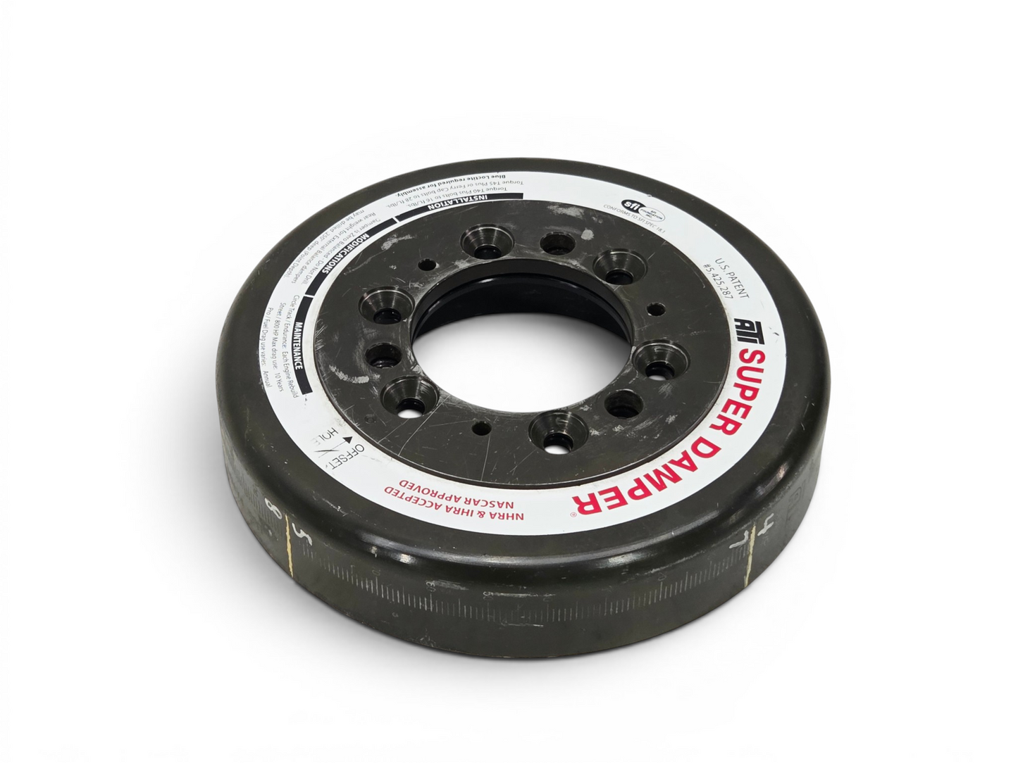 ATI 7.074" Diameter Damper 3 Ring Shell Assembly Chevy