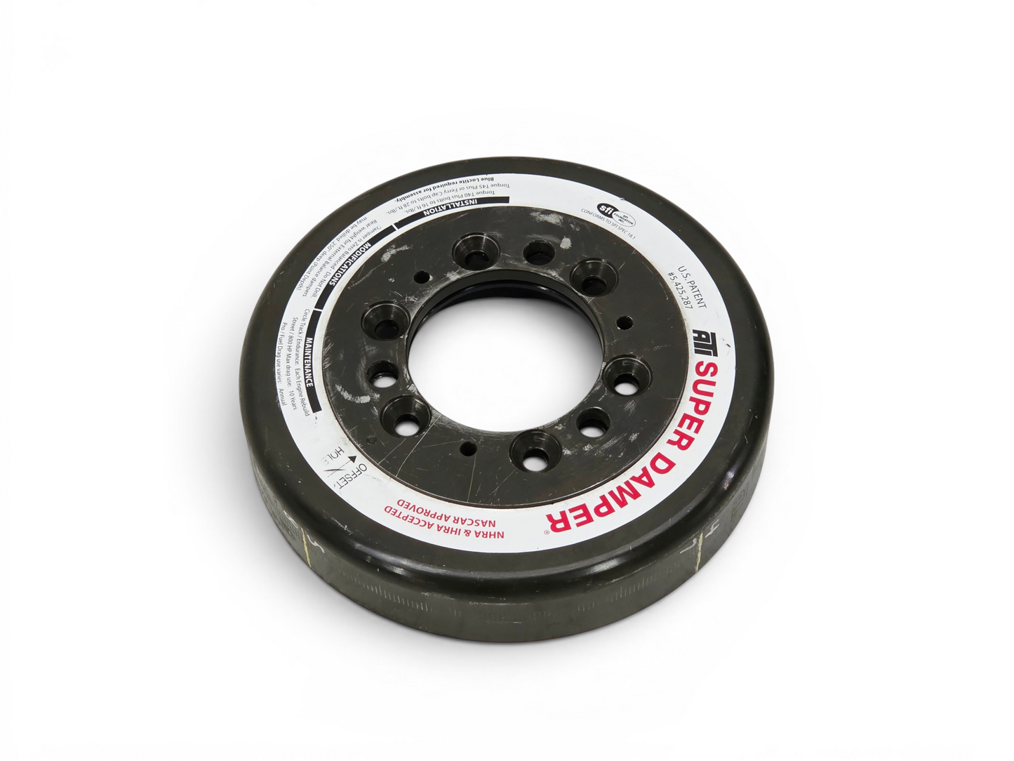 ATI 7.074" Diameter Damper 3 Ring Shell Assembly Chevy