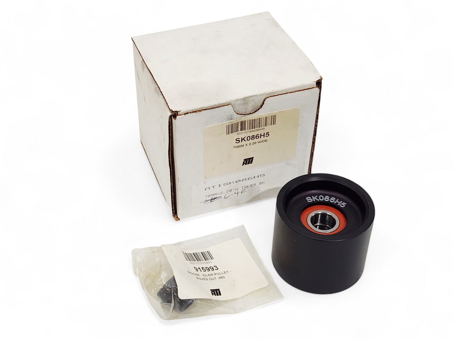 ATI 70mm 14 Rib Idler Tensioner Pulley SK086H5 For Magnuson Rear Bracket Kit
