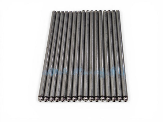 Blue Paint High Performance 7.800" 5/16 Thick Pushrods Set of 16 OEM GM 3796243