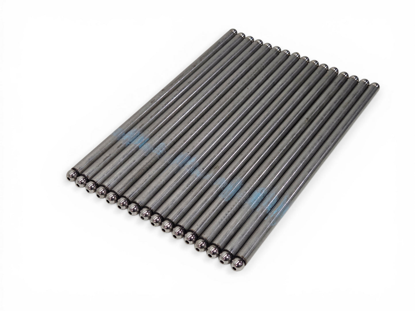 Blue Paint High Performance 7.800" 5/16 Thick Pushrods Set of 16 OEM GM 3796243