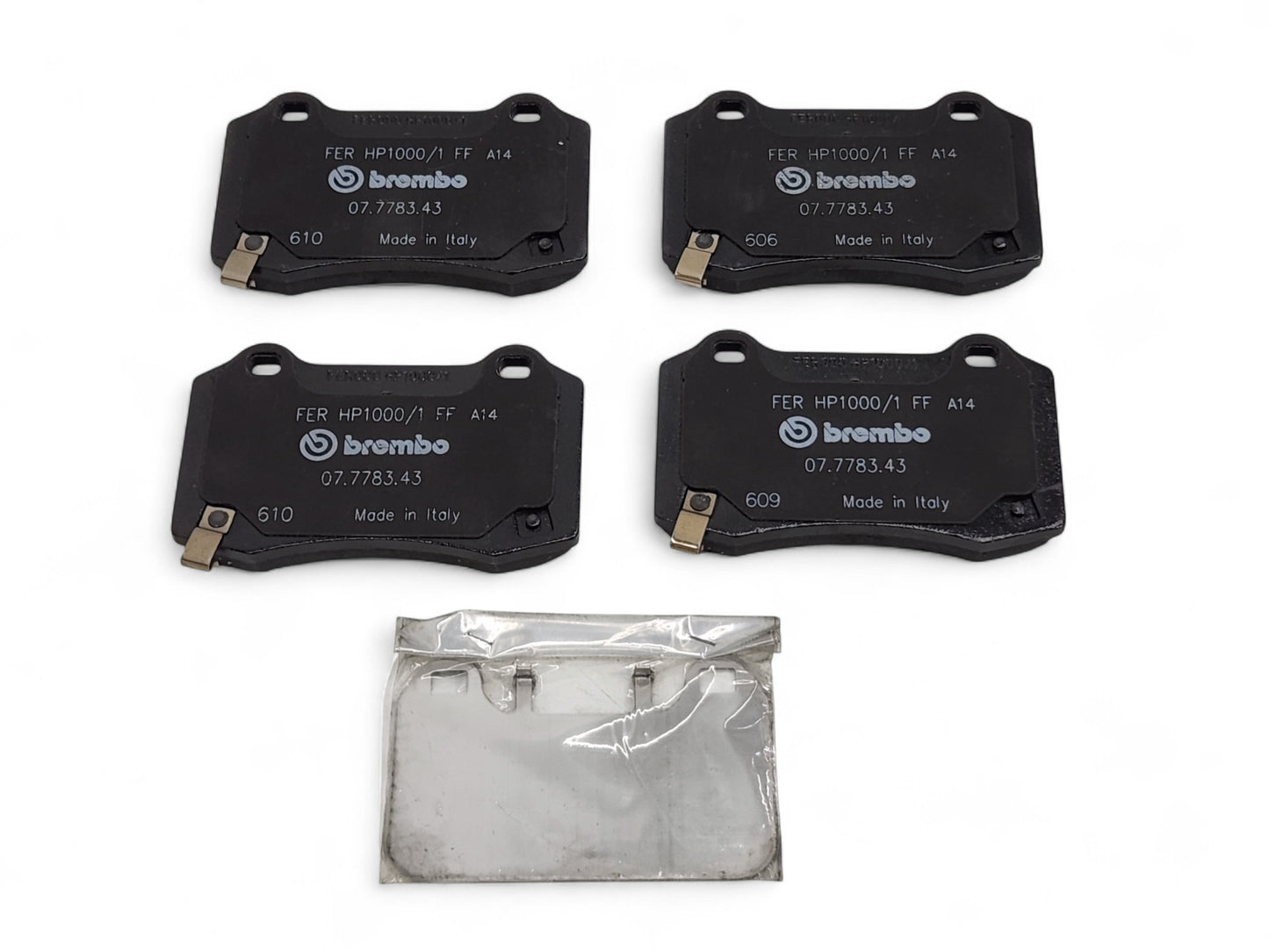 CTS-V Camaro SS ZL1 Brembo Rear Disc Brake Pad Set OEM GM 89047744