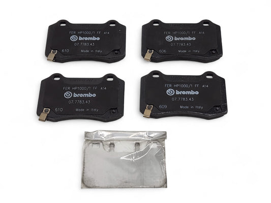 CTS-V Camaro SS ZL1 Brembo Rear Disc Brake Pad Set OEM GM 89047744