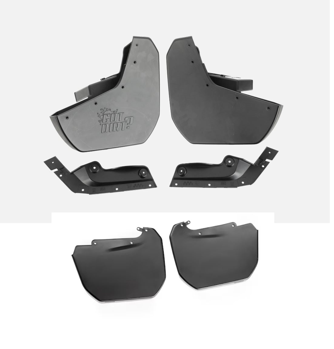 2023-2026 Colorado LT WT Front Molded Splash Guards OEM GM 84944107