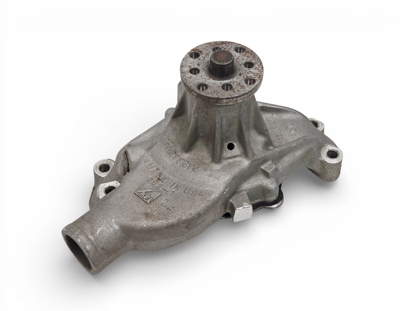 Chevy Small Block Long Neck Water Pump OEM GM 14011012 -New Crate Engine Takeoff