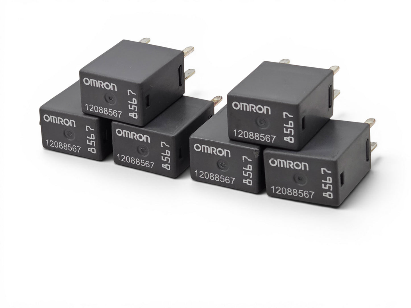 Chevy Buick GMC Omron 4 Pin Power Relay OEM GM 12088567 - Lot of 6