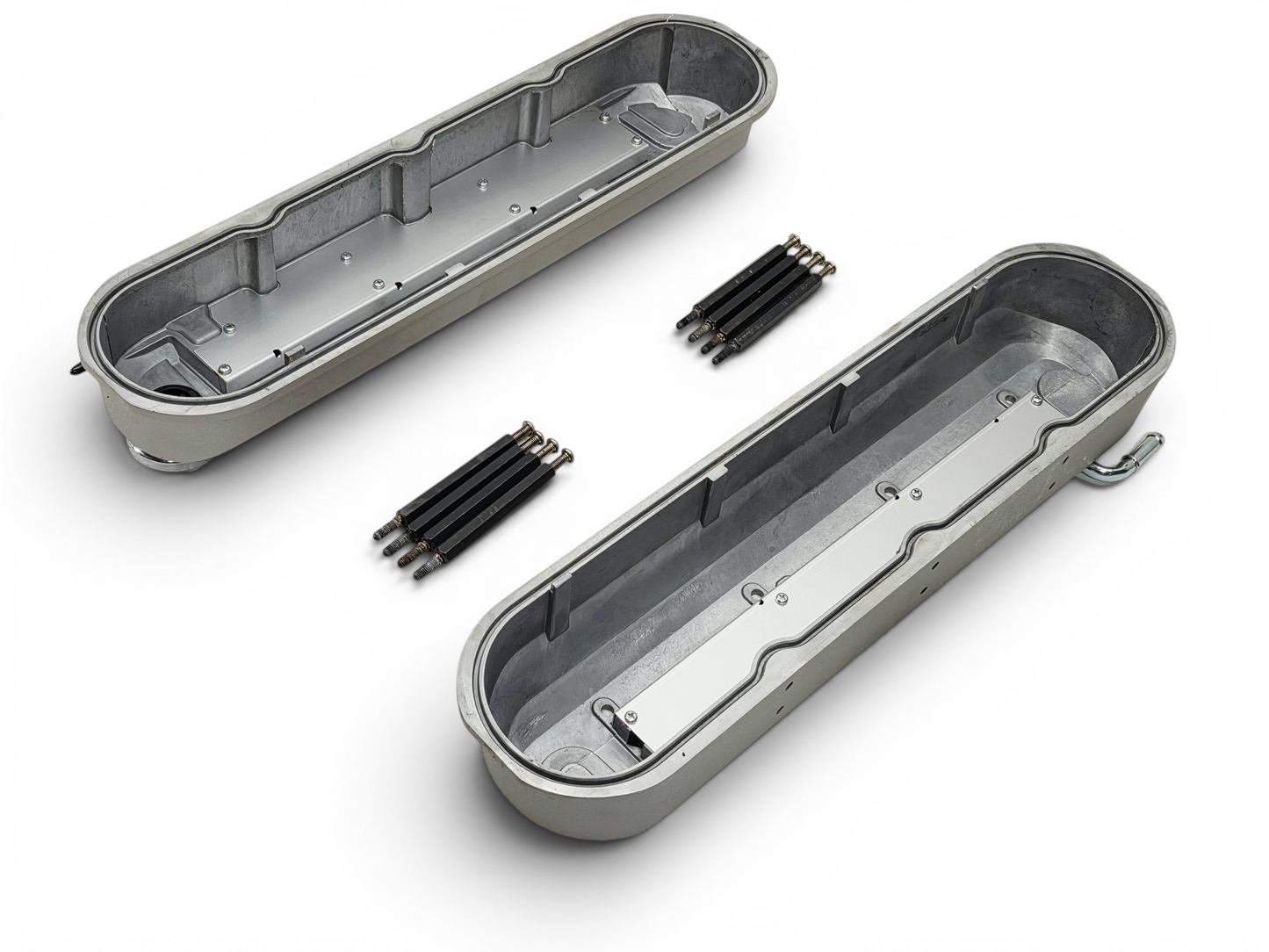 Chevy GM Performance LSX 376 Valve Covers Silver Fits Tall Rockers
