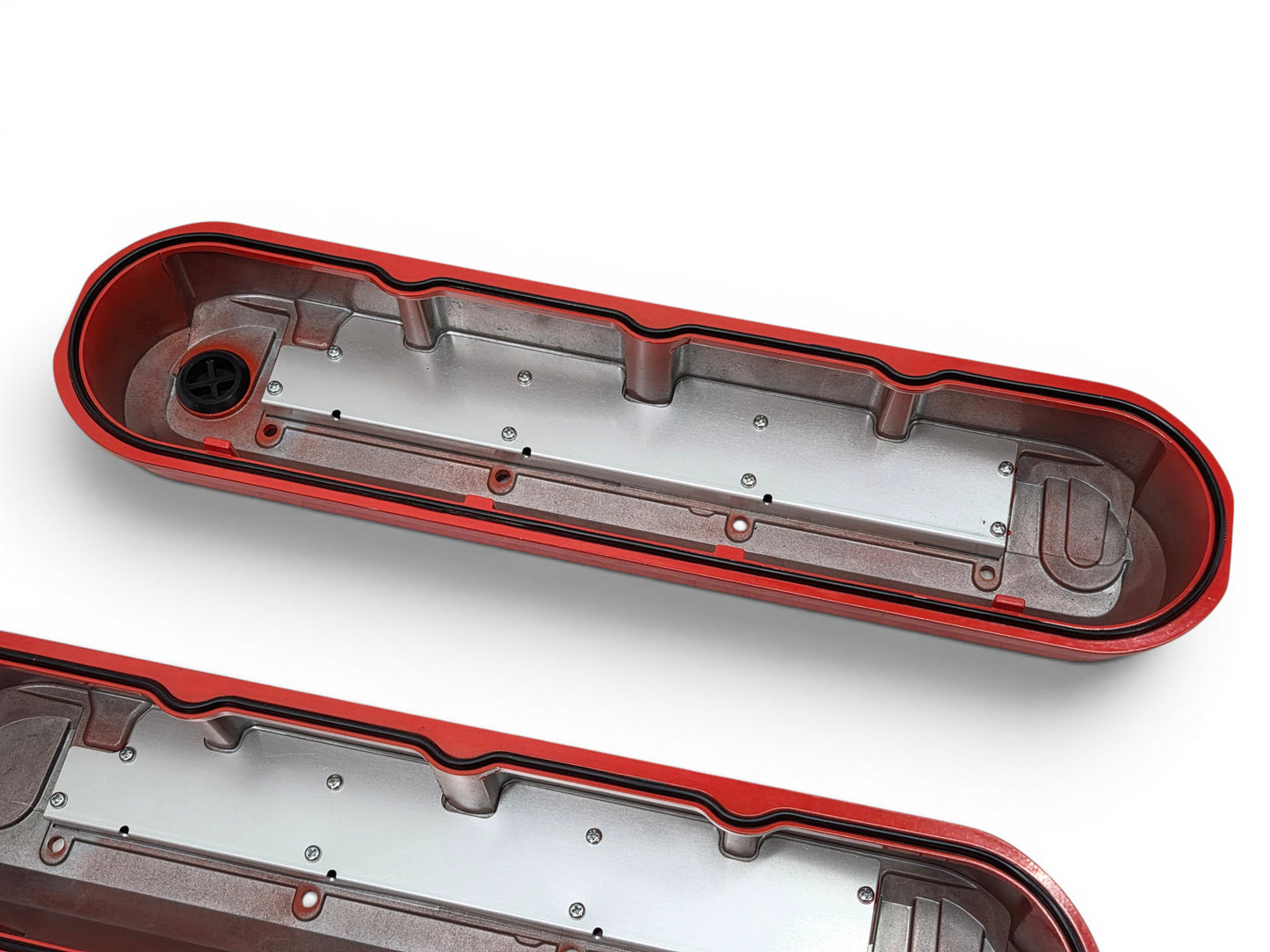 Chevy GM Performance LSX 454 Valve Covers Orange Fits Tall Rockers