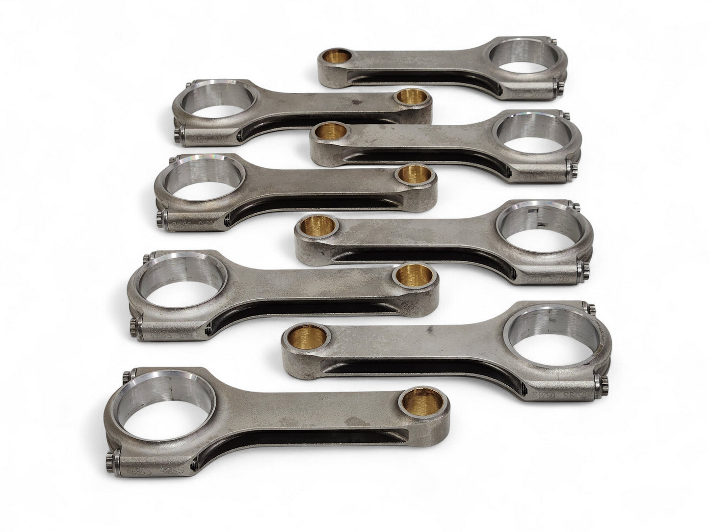 Chevy LS1 Scat Pro Sport H-Beam Connecting Rods 6.100 2.100 Pin ARP Bolts