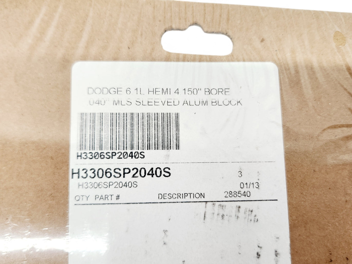 Chrysler Dodge 6.1 Hemi 4.150 Bore .040 MLS Sleeved Alum Headgasket Cometic