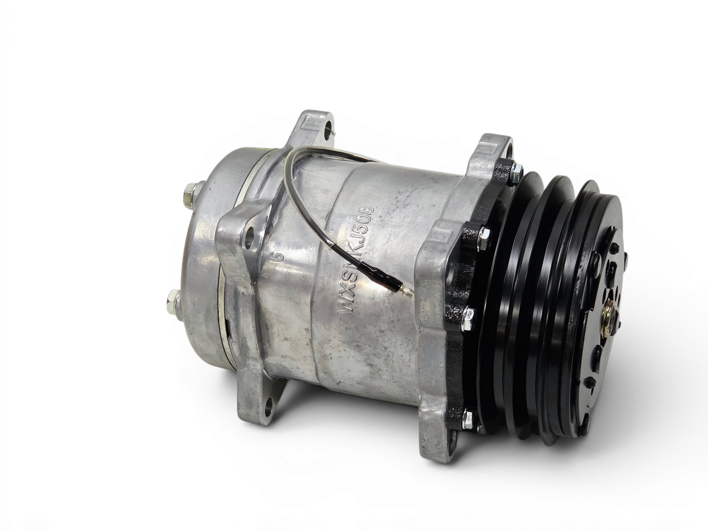 Classic Auto Air A/C Compressor Double Groove V-Belt Pulley 5-128