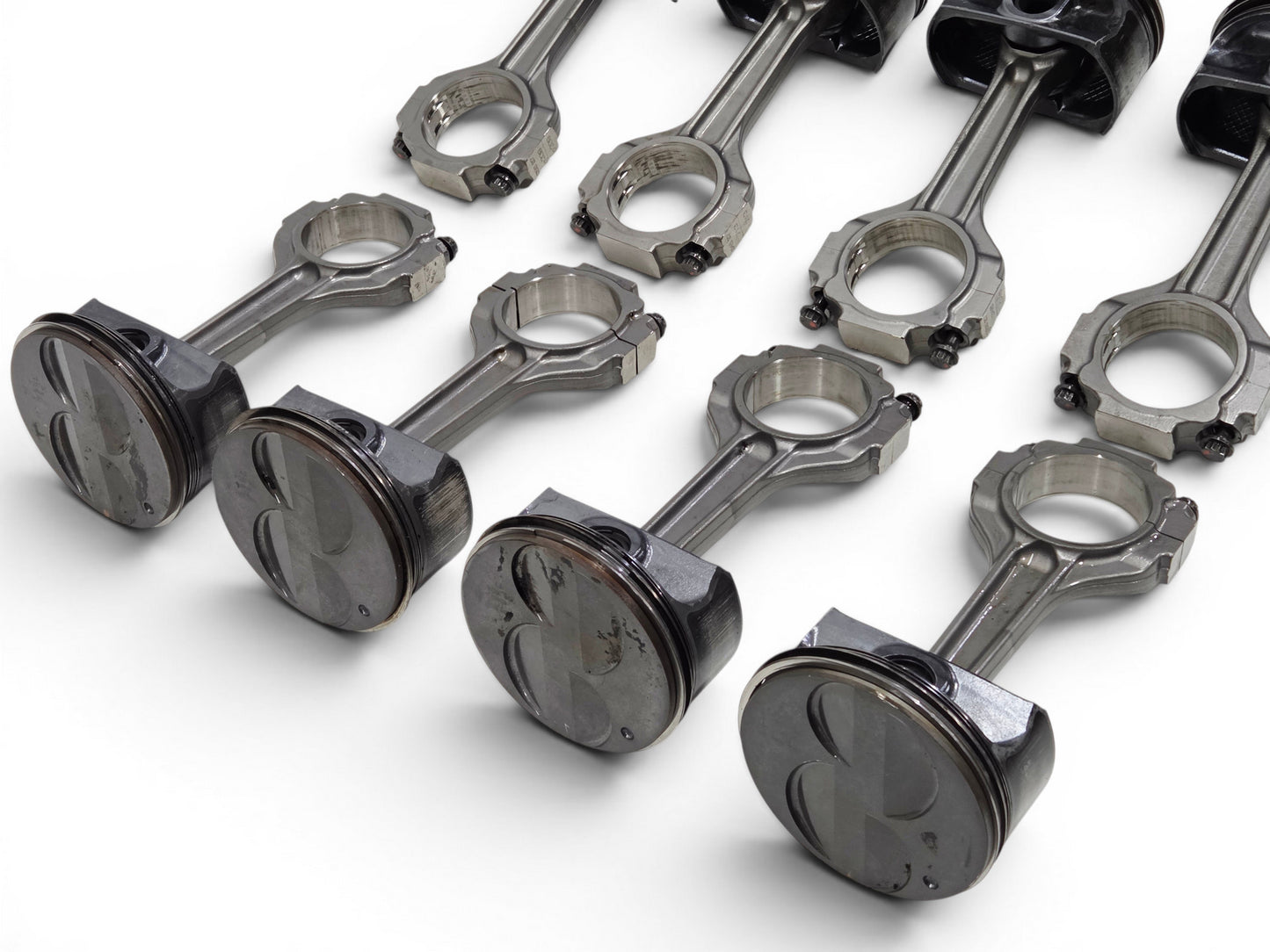 Corvette C6 Z06 LS7 7.0L Titanium Connecting Rods with Pistons OEM GM