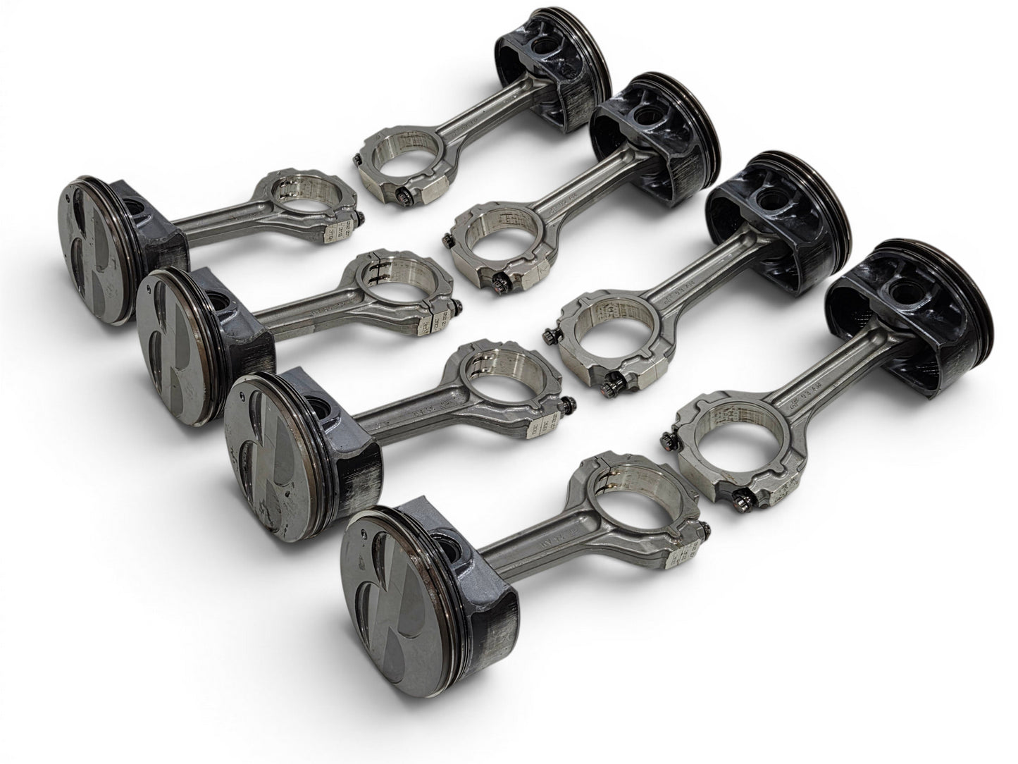 Corvette C6 Z06 LS7 7.0L Titanium Connecting Rods with Pistons OEM GM