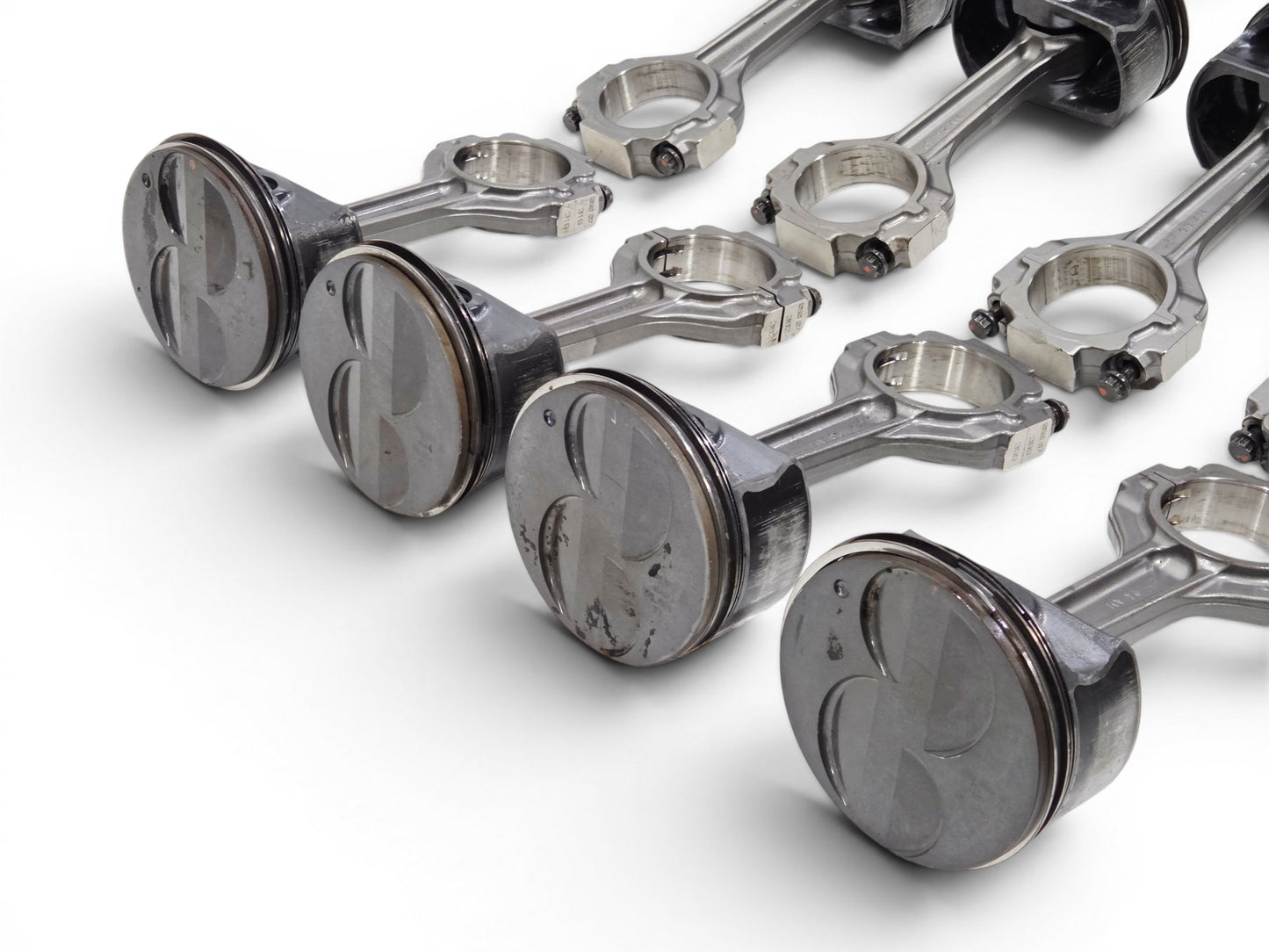 Corvette C6 Z06 LS7 7.0L Titanium Connecting Rods with Pistons OEM GM