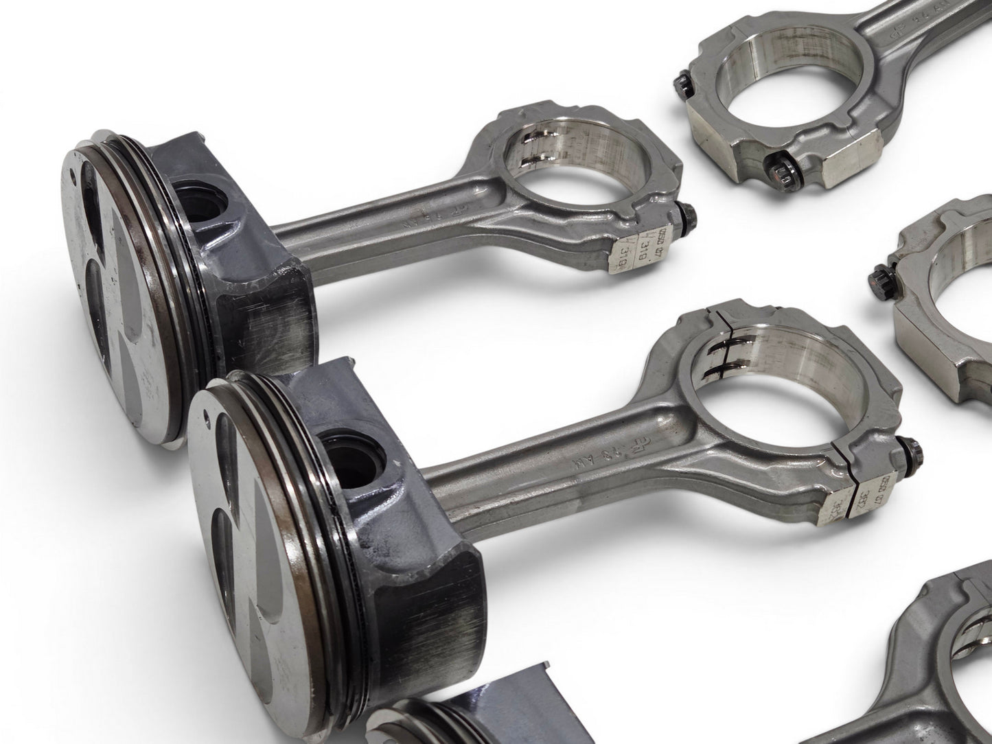 Corvette C6 Z06 LS7 7.0L Titanium Connecting Rods with Pistons OEM GM