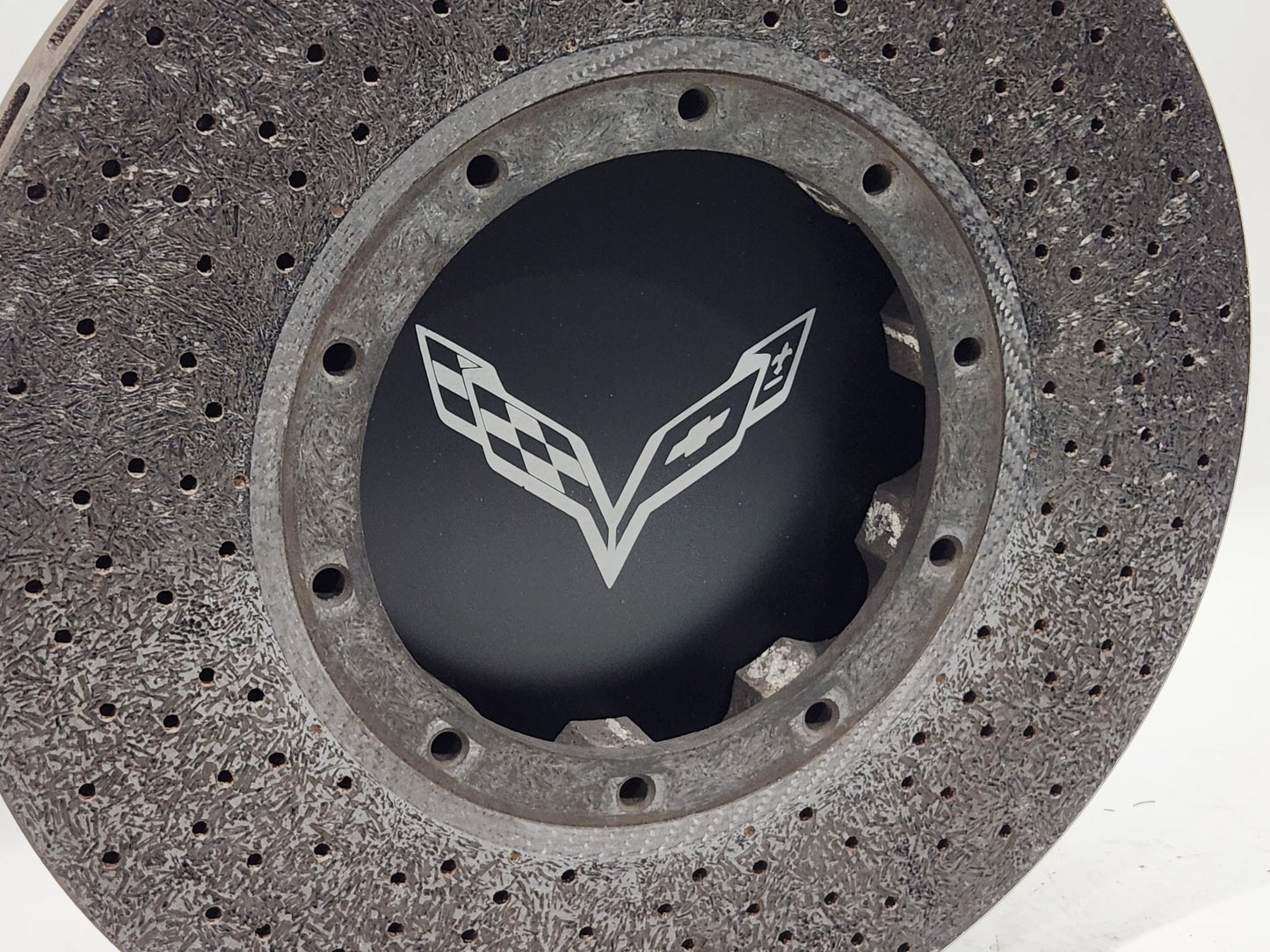 Corvette C7 Z07 Ceramic Brake Rotor - Garage Man Cave Art