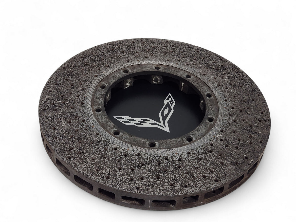 Car Rotor Art Corvette C7 Z07 Ceramic Brake Rotor - Garage Man Cave Art – Send it ...