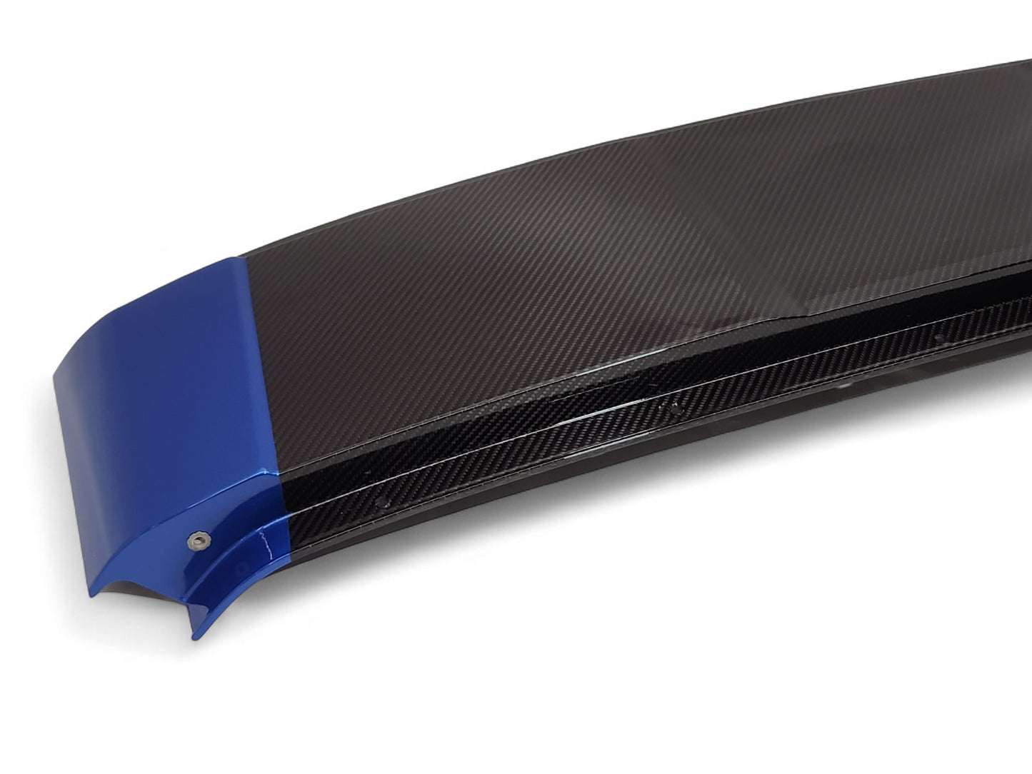 Corvette C8 Stingray Z06 Coupe Elkhart Lake Blue Visible Carbon Fiber Roof Bow