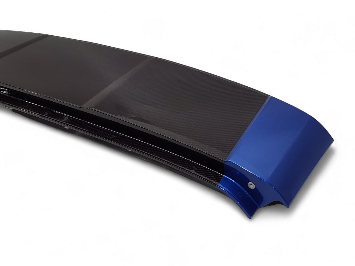 Corvette C8 Stingray Z06 Coupe Elkhart Lake Blue Visible Carbon Fiber Roof Bow