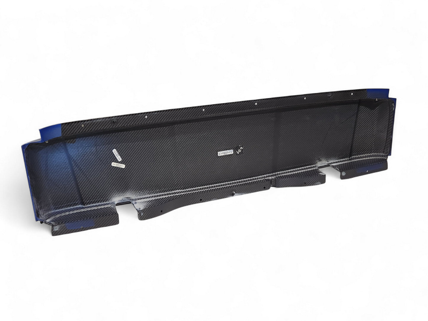 Corvette C8 Stingray Z06 Coupe Elkhart Lake Blue Visible Carbon Fiber Roof Bow