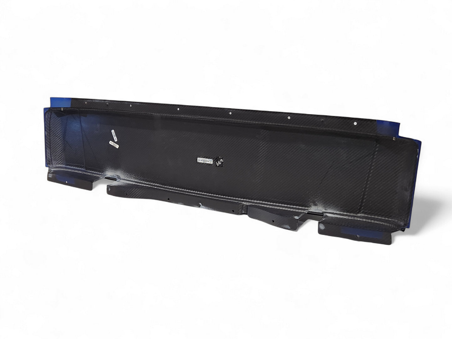 Corvette C8 Stingray Z06 Coupe Elkhart Lake Blue Visible Carbon Fiber Roof Bow