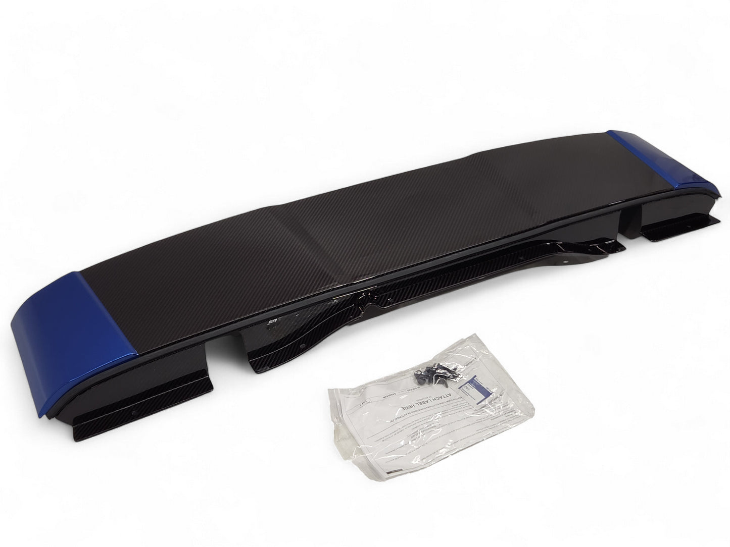 Corvette C8 Stingray Z06 Coupe Elkhart Lake Blue Visible Carbon Fiber Roof Bow