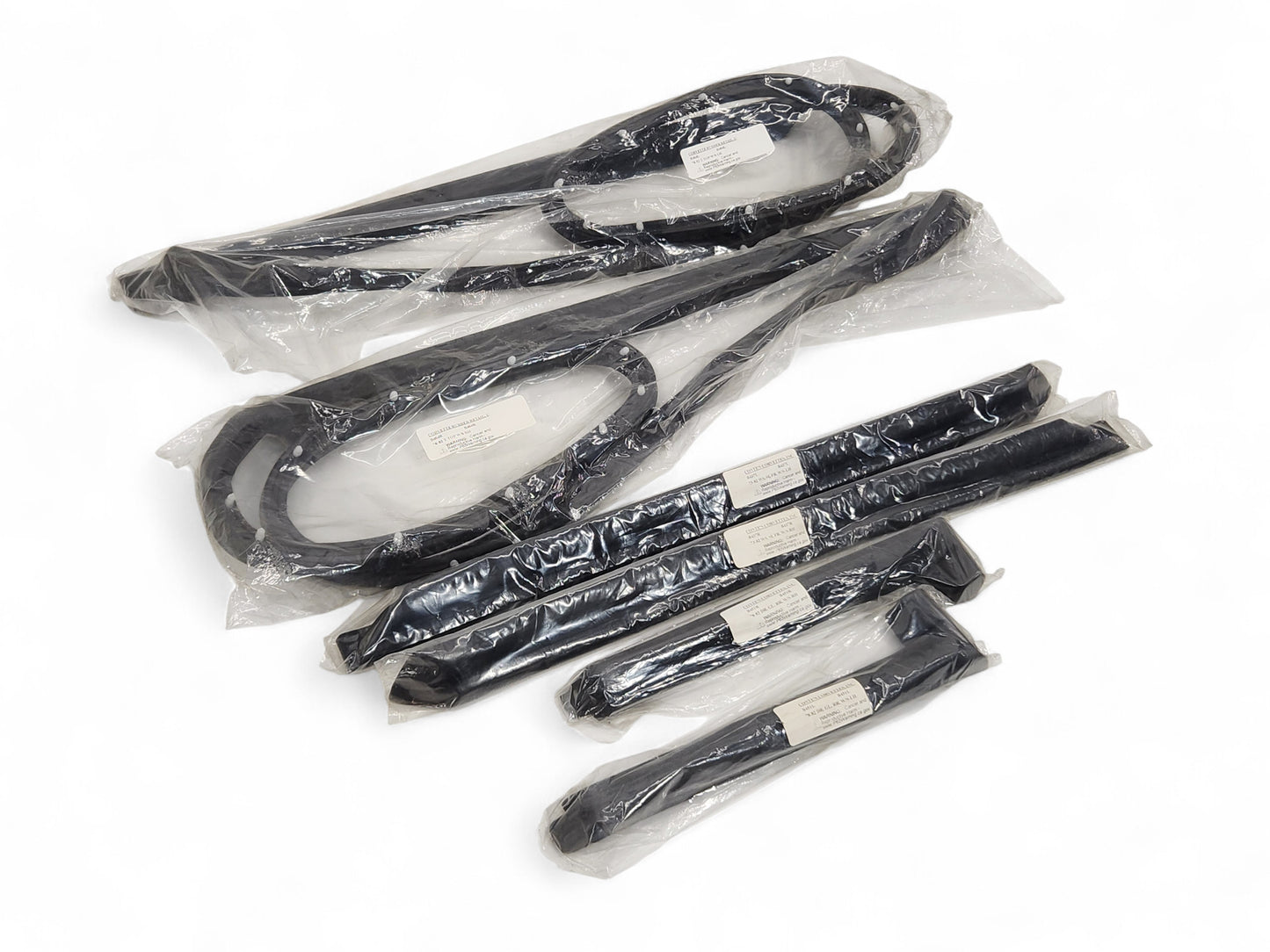 Corvette Rubber - 1978-1982 C4 T-Top Side Frame Door Glass Rear Weathers stripping