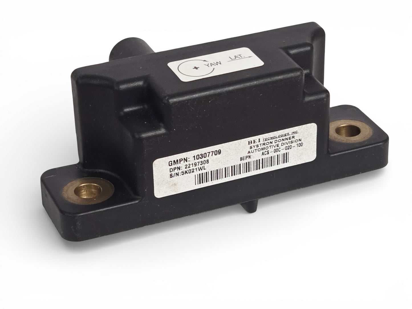Corvette SRX CTS Stability Control Yaw Rate Sensor OEM GM 10307709