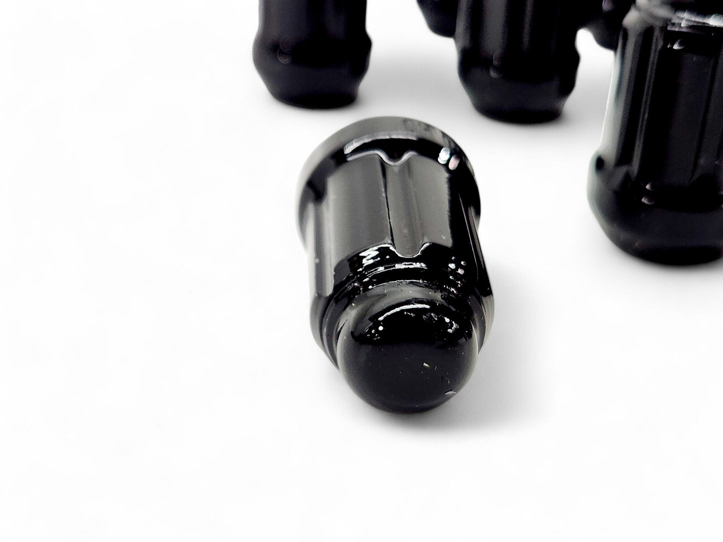 Coyote Wheel 64K645BLK 6 Lug Kit 12mmx 1.5 1.38"OAL 6 Spline Tool Qty 24 Black