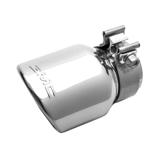 Factory GMC Yukon Exhaust Tip Polished 3.6L 5.3L Angle Cut OEM GM 84439203