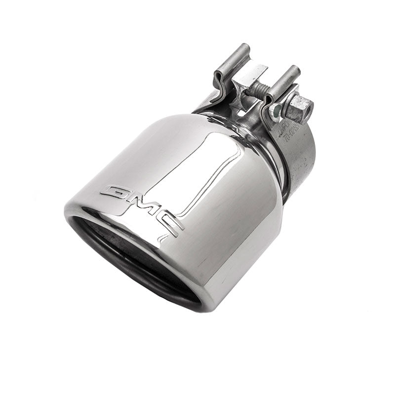 Factory GMC Yukon Exhaust Tip Polished 3.6L 5.3L Angle Cut OEM GM 84439203