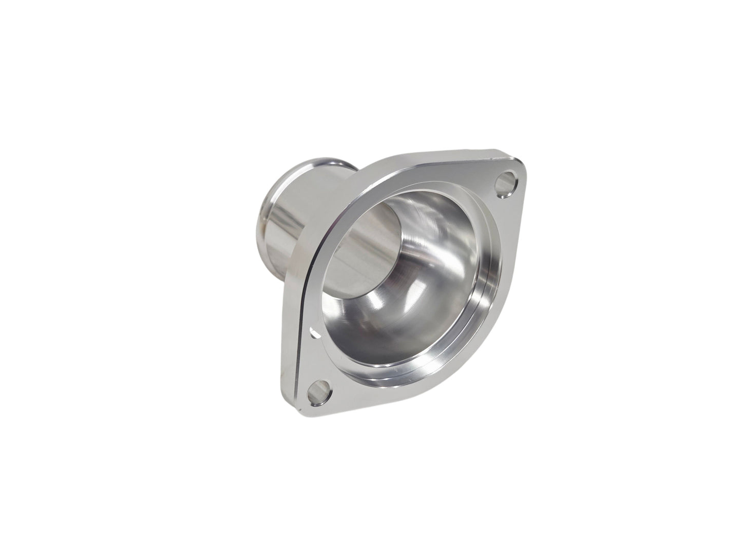 For GM LS Engines LS1 LS2 LS3 Polished Straight Up Water Neck Thermostat Housing
