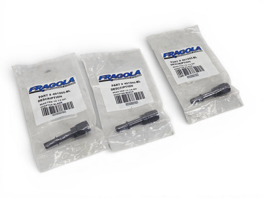 Fragola Performance Systems EFI Adapter Fittings 491995-BL - Lot of 3