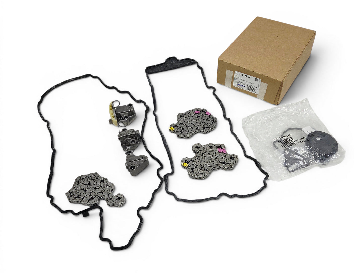 GM 3.6L Engine Timing Chain & Component Kit VIN: D, Engine Code: LLT 12700436
