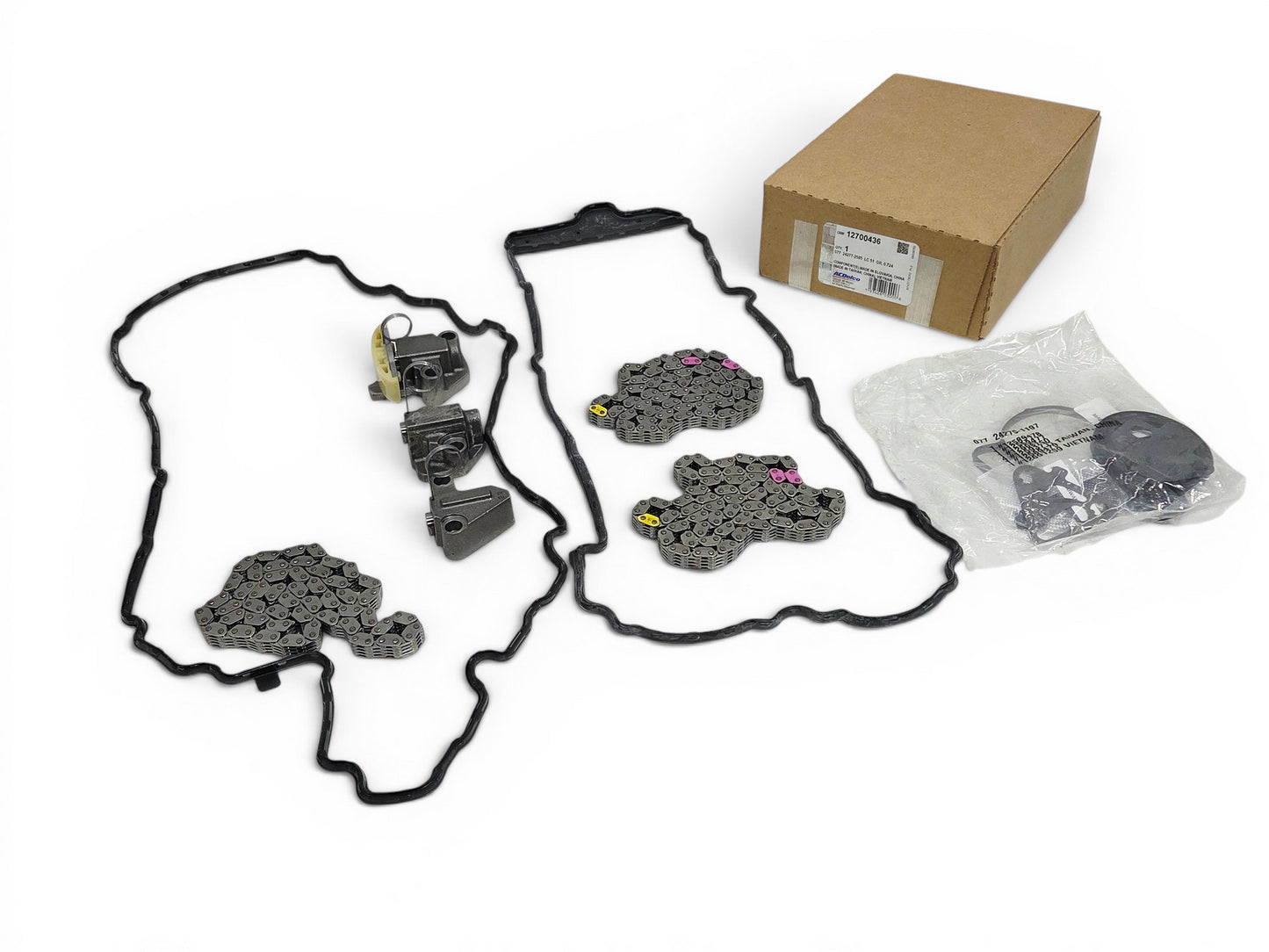 GM 3.6L Engine Timing Chain & Component Kit VIN: D, Engine Code: LLT 12700436